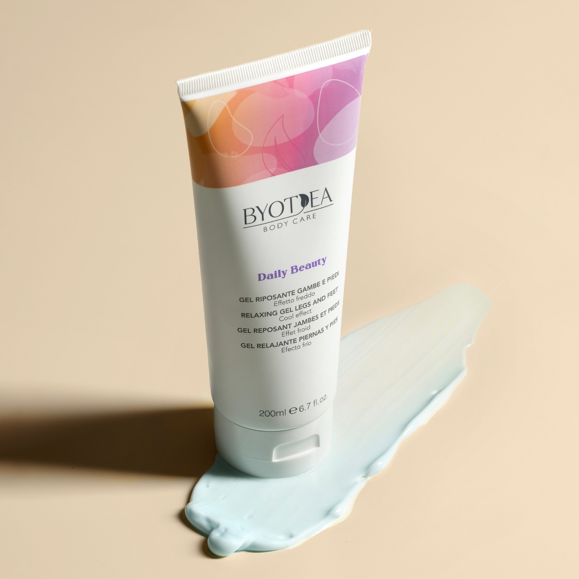 Byotea Daily Beauty chladivý gel na nohy a chodidla 200 ml
