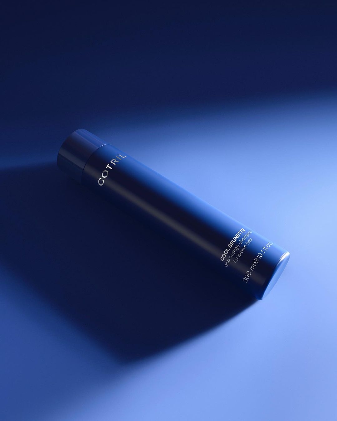Cotril Cool Brunette modrý šampón pro hnědé vlasy 300 ml