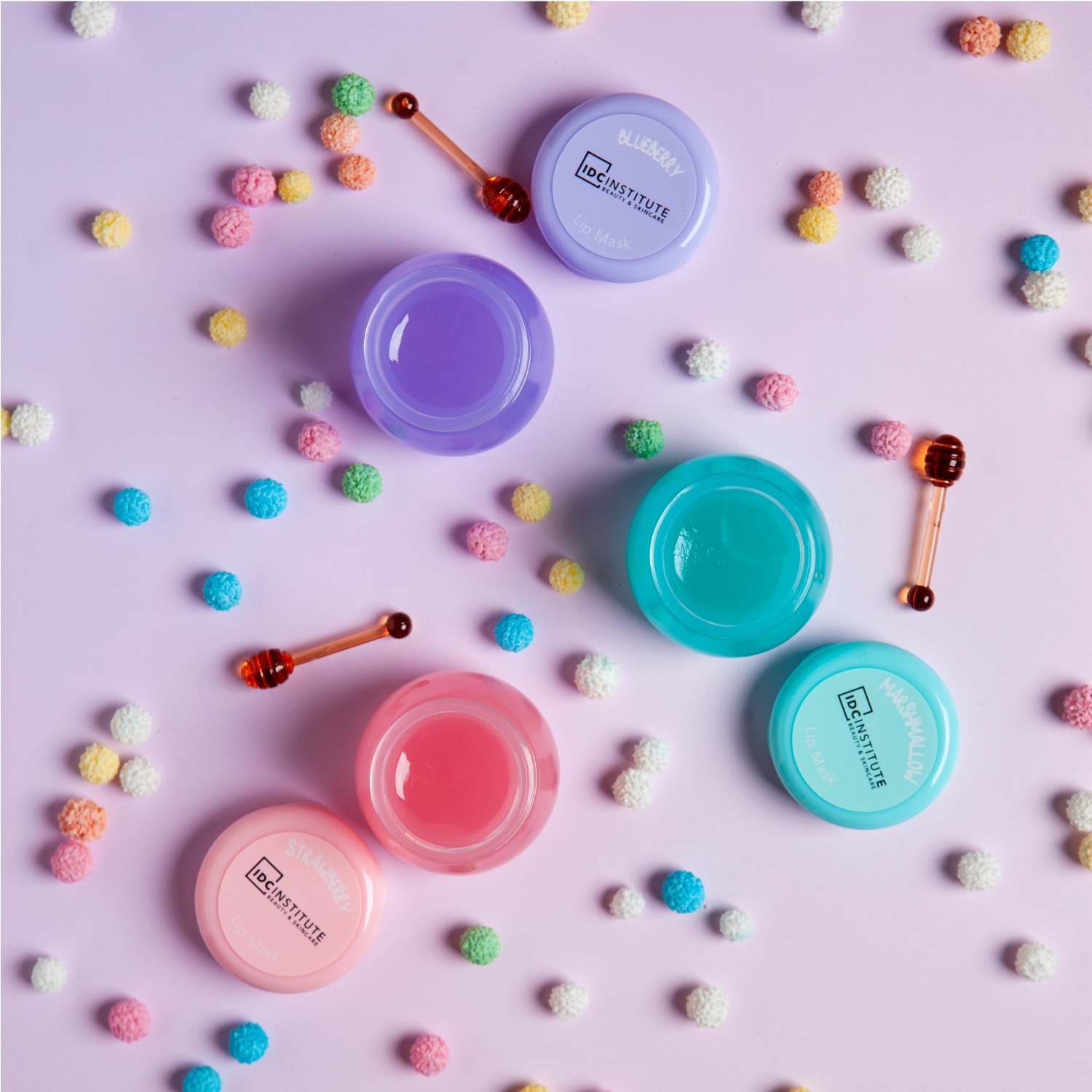 IDC Candy Lip Mask Blueberry maska na rty 6 g