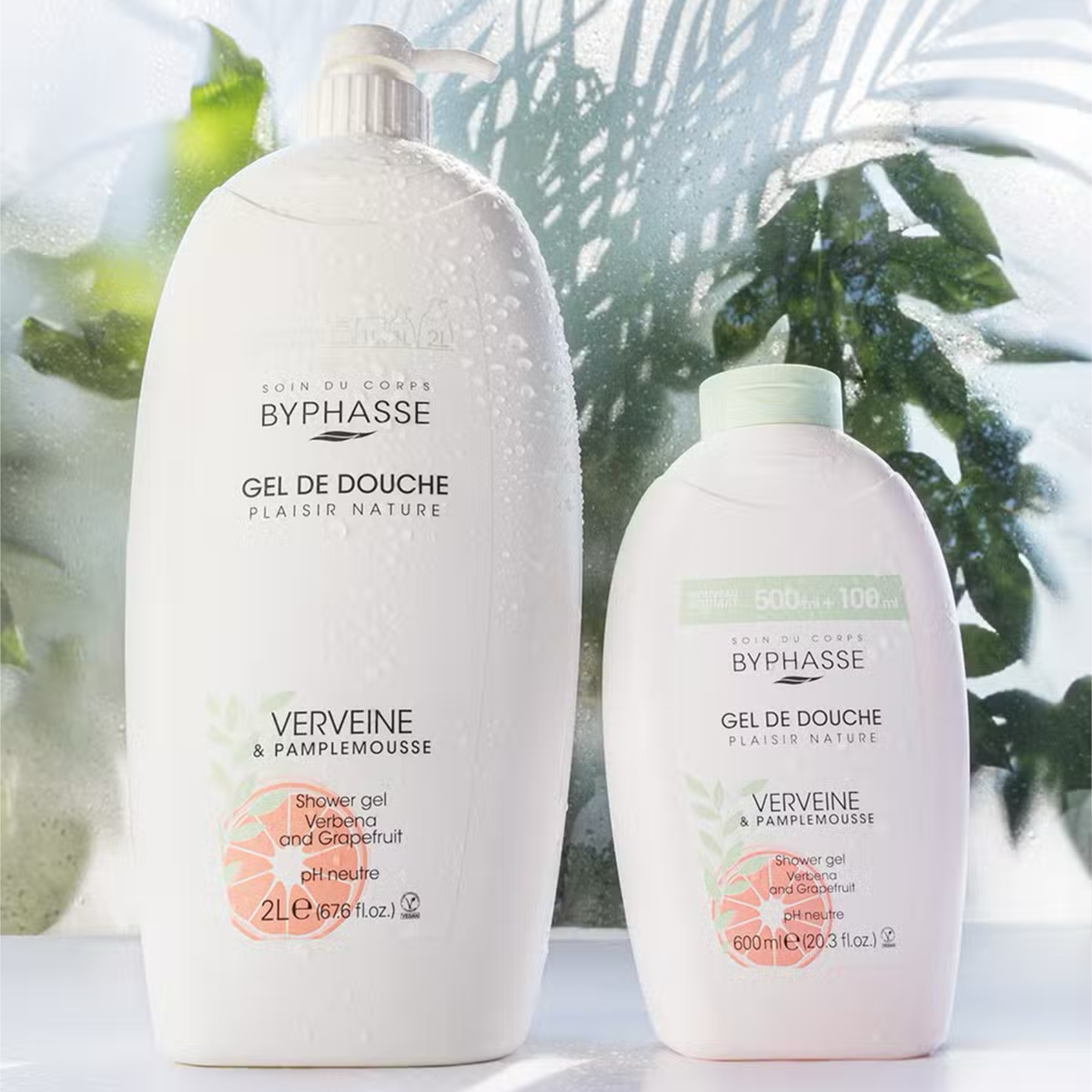 Byphasse sprchový gel verbena a grapefruit 2000 ml