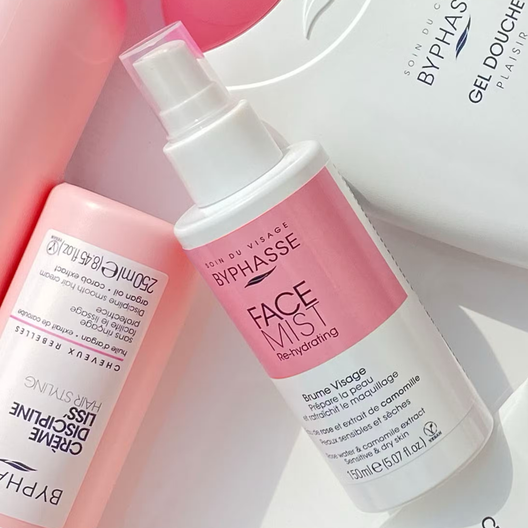 Byphasse Face Mist re-hydratační pleťová mlha 150 ml