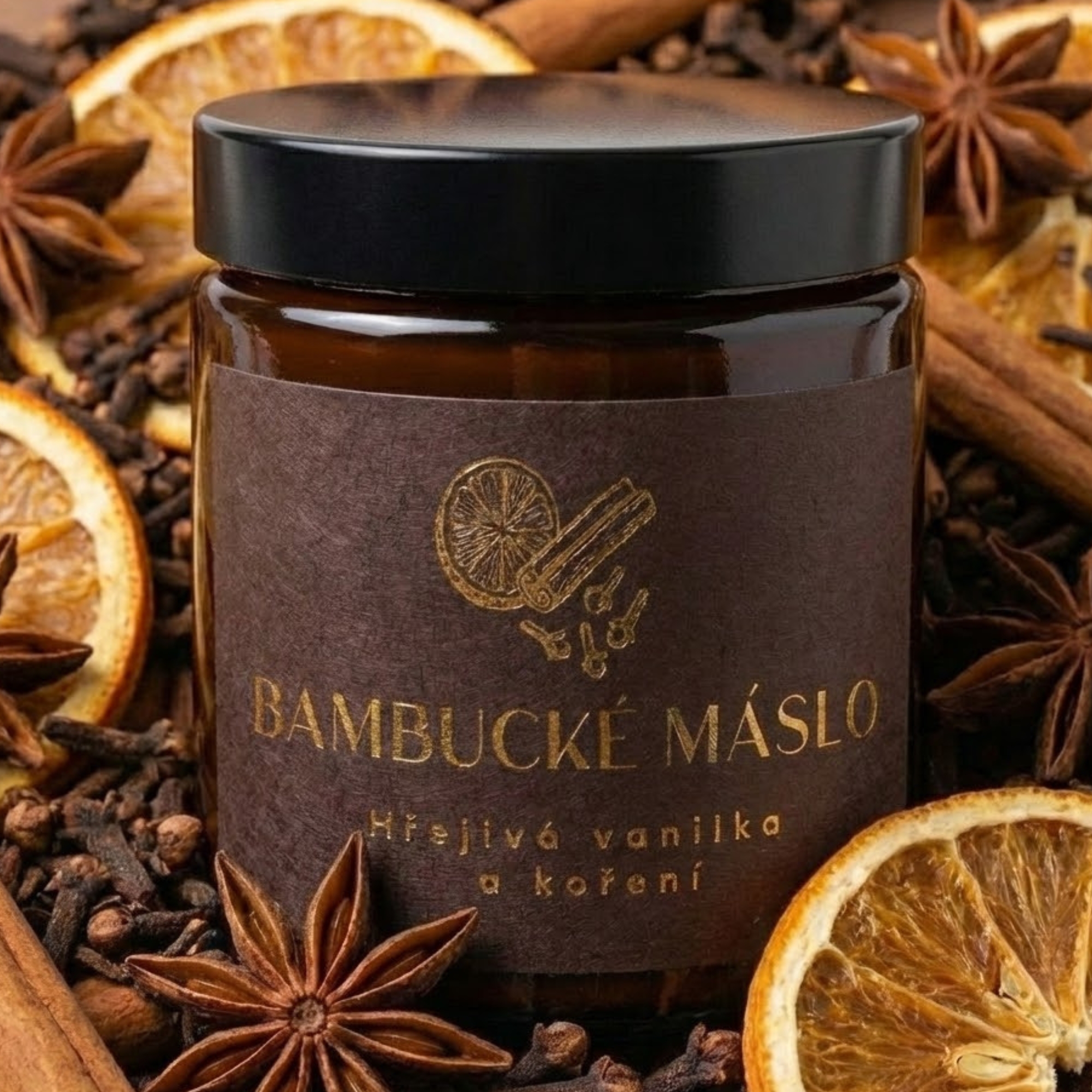 Farm.inc Šlehané bambucké máslo Vanilla a spices 180 ml