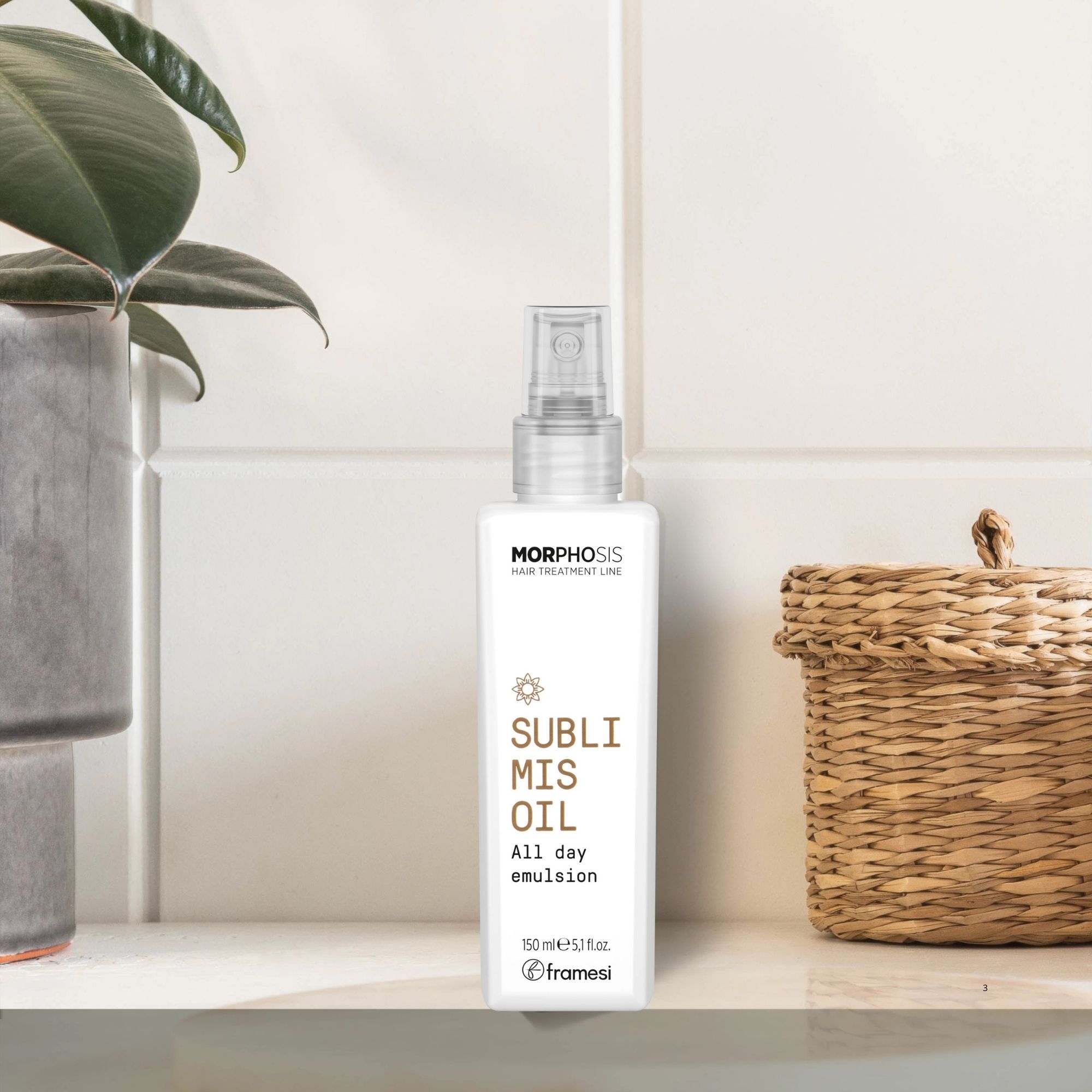 Framesi SUBLIMIS OIL All Day sprej pro suché vlasy 150 ml