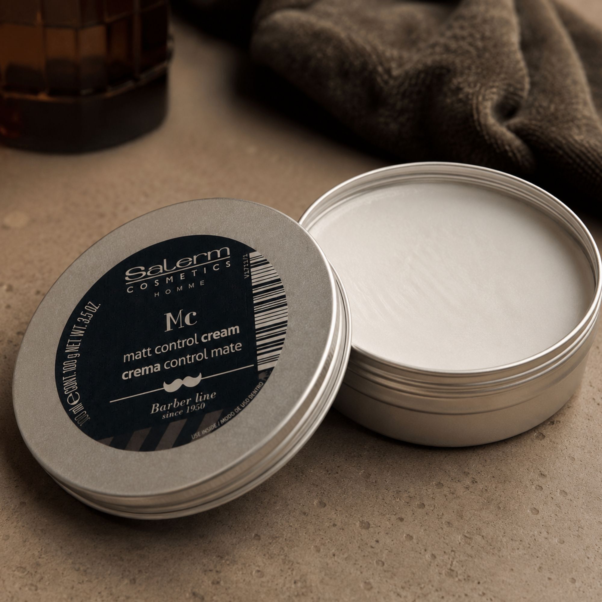 Salerm Homme Controle Creme matující krém na vlasy 100 ml