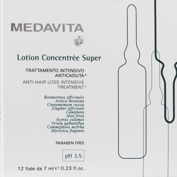 MedaVita Lotion Concentree Super Intenzivní ampule proti padání vlasů 12 x 7 ml