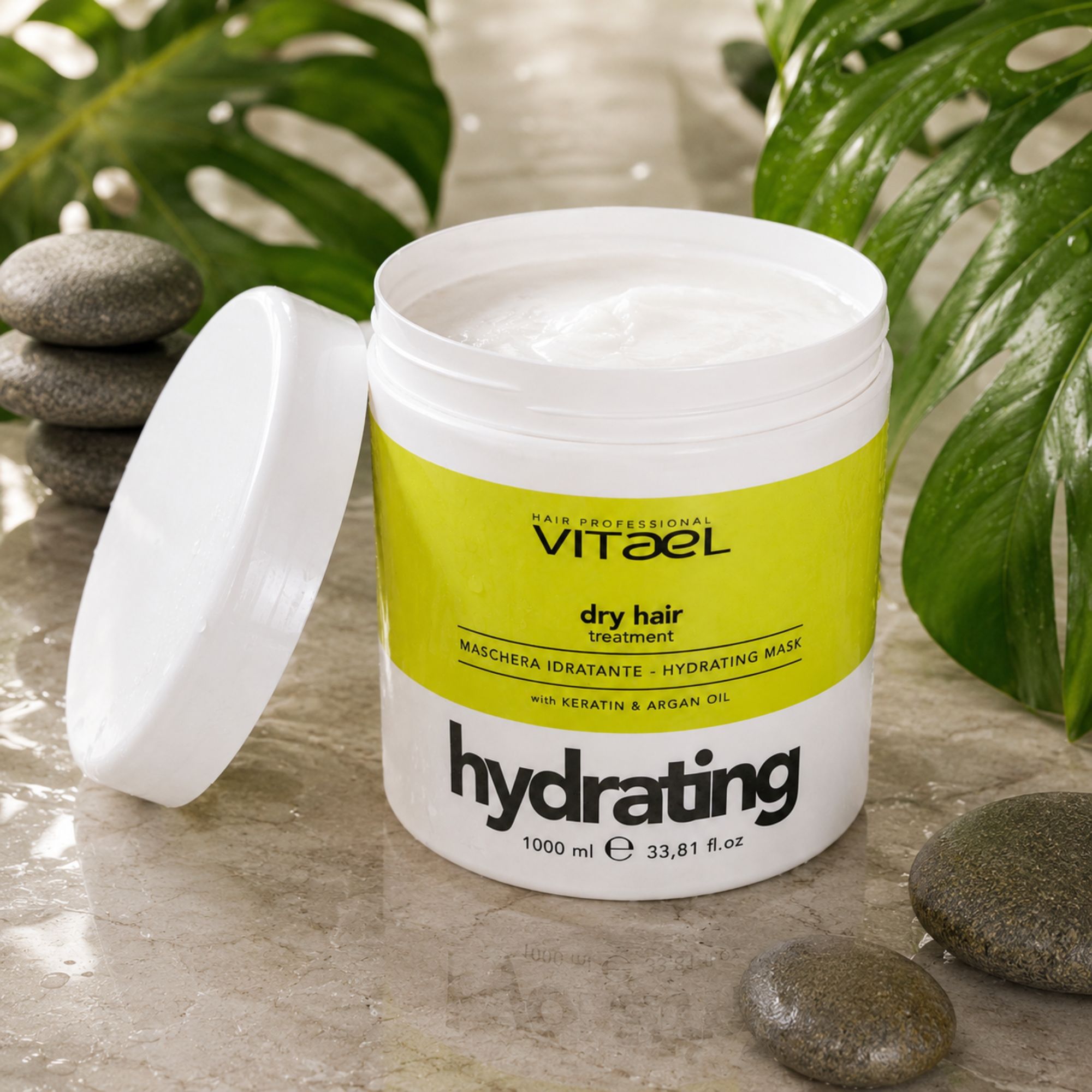 Vitalfarco Vitael Dry Hair hydratační maska 1000 ml