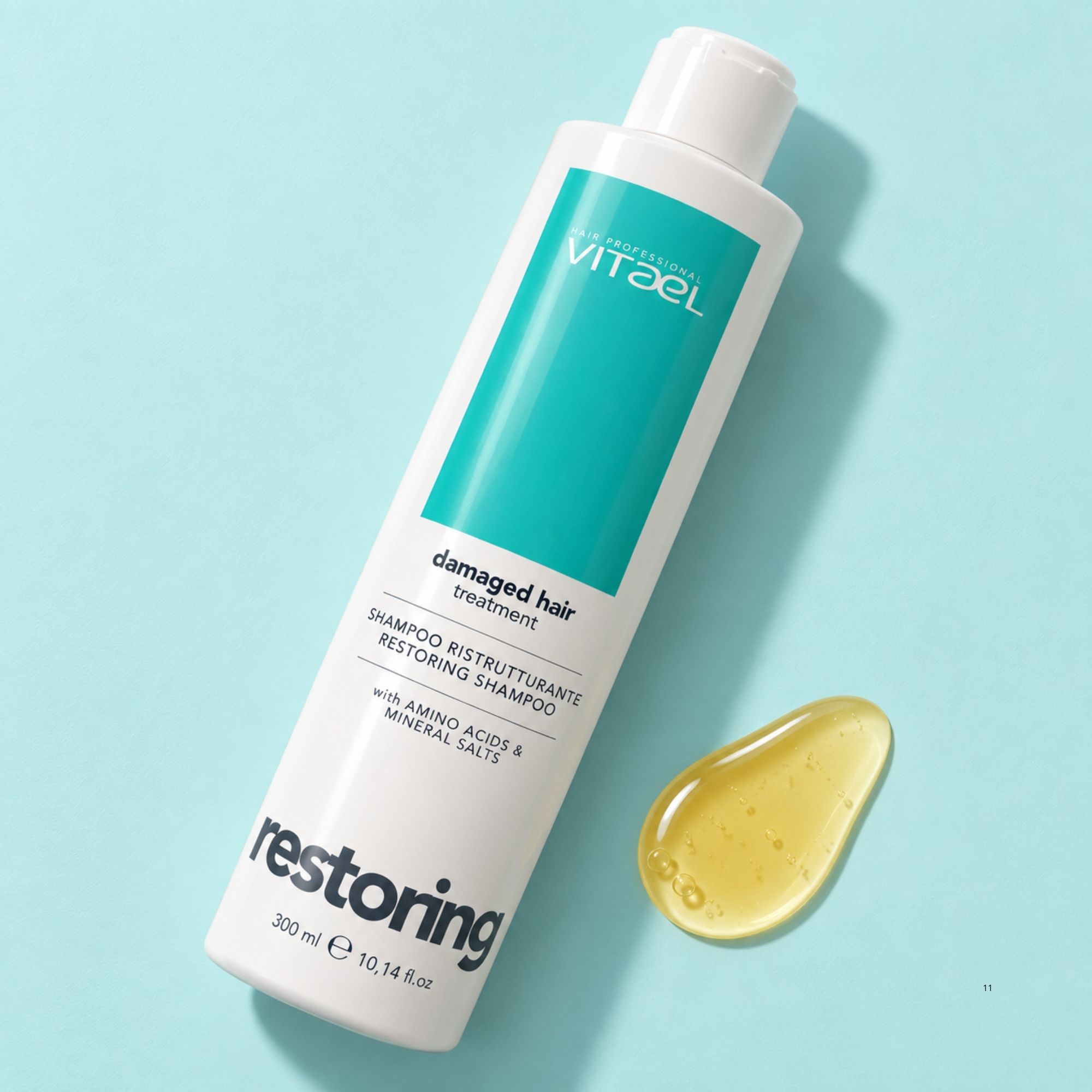 Vitalfarco Vitael Damaged Hair šampon pro poškozené vlasy 300 ml