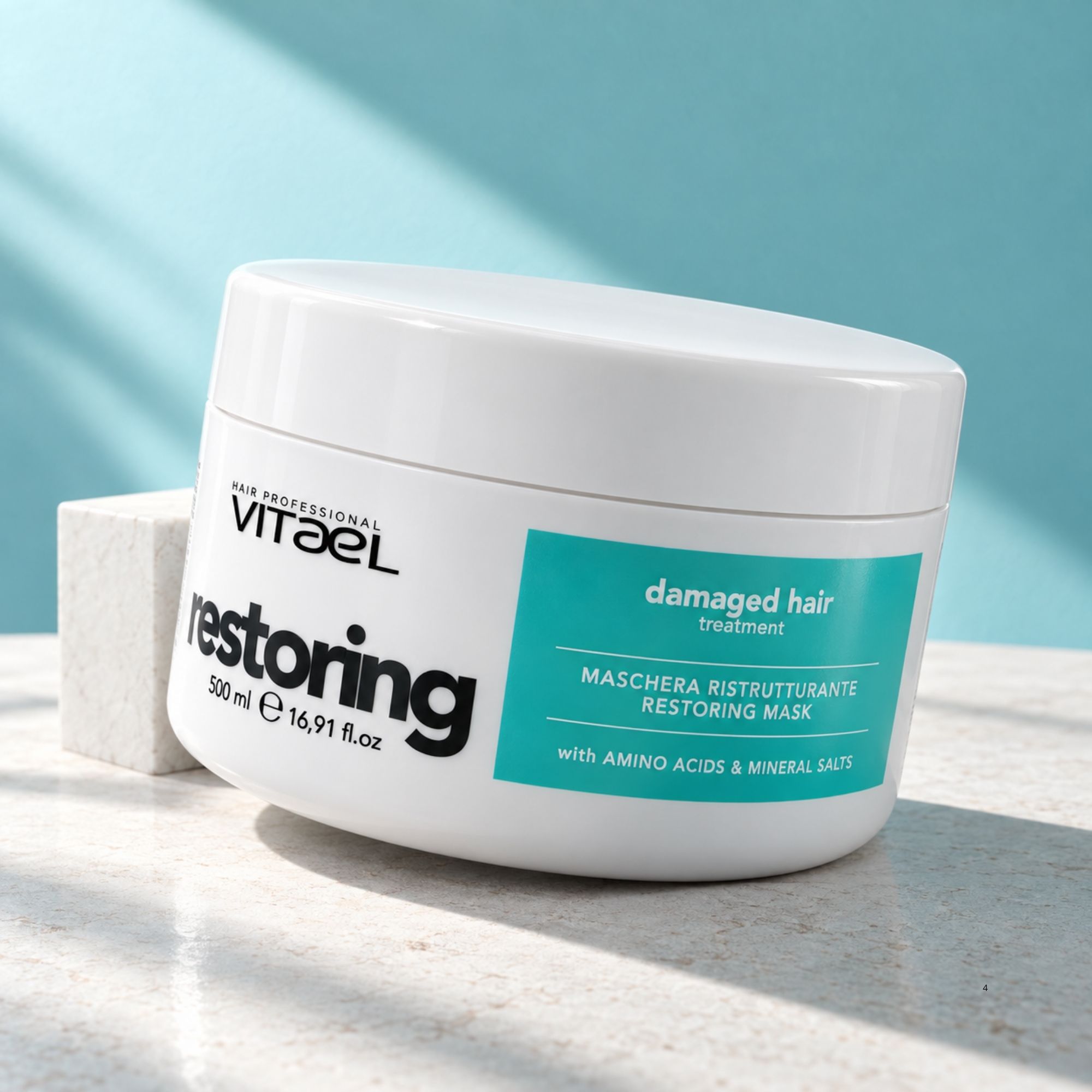 Vitalfarco Vitael Damaged Hair maska pro velmi poškozené vlasy 500 ml