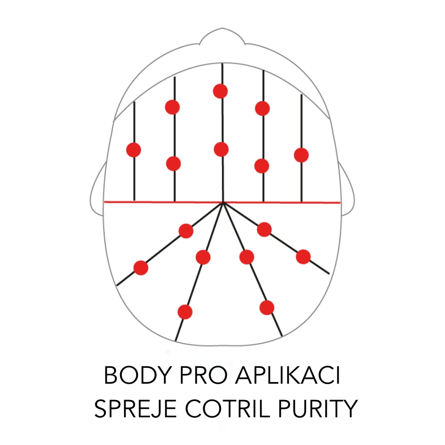 Cotril Purity sprej proti všem typům lupů 125 ml