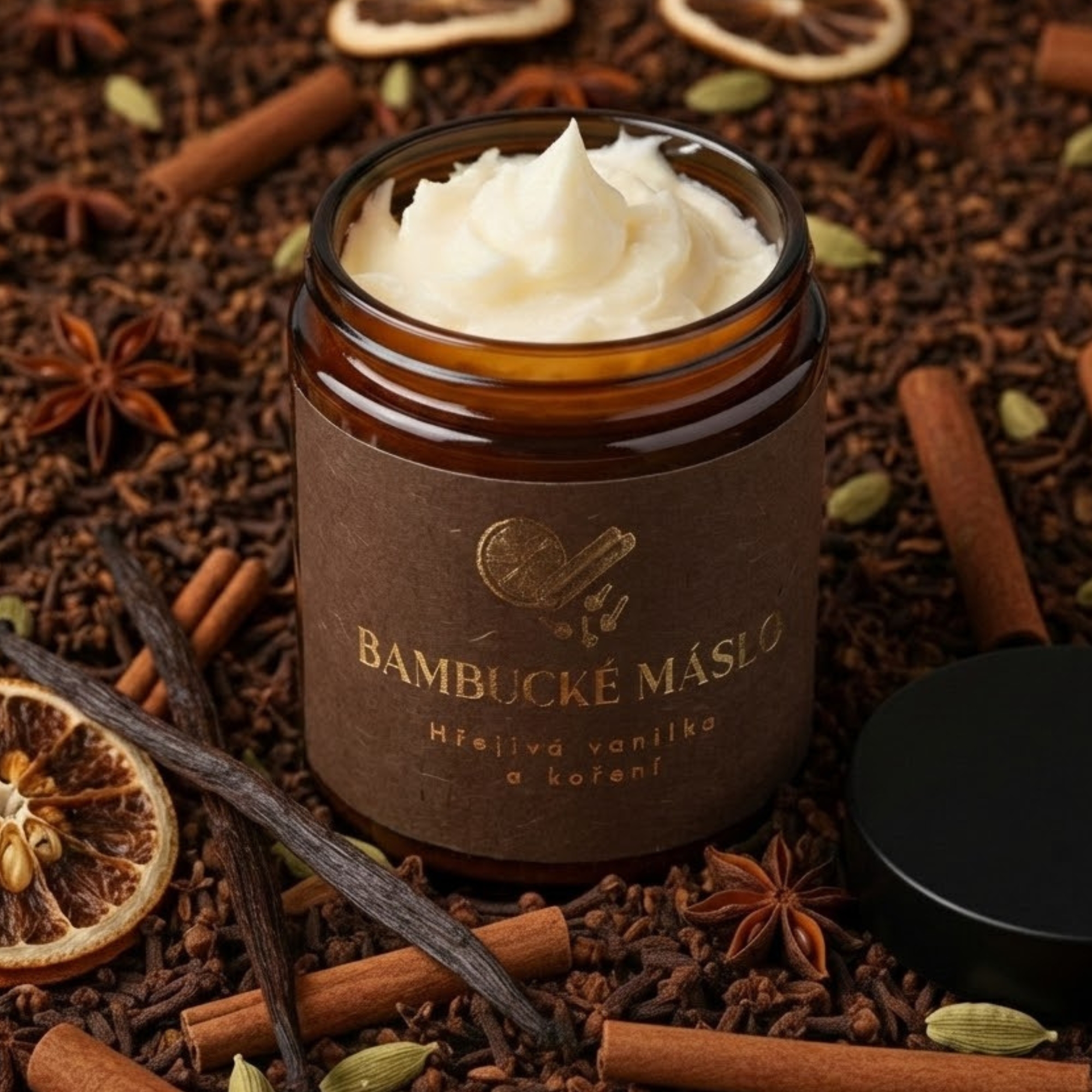 Farm.inc Šlehané bambucké máslo Vanilla a spices 180 ml