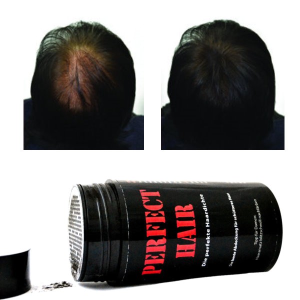 Perfect Hair objemový vlasový pudr černý 28 g