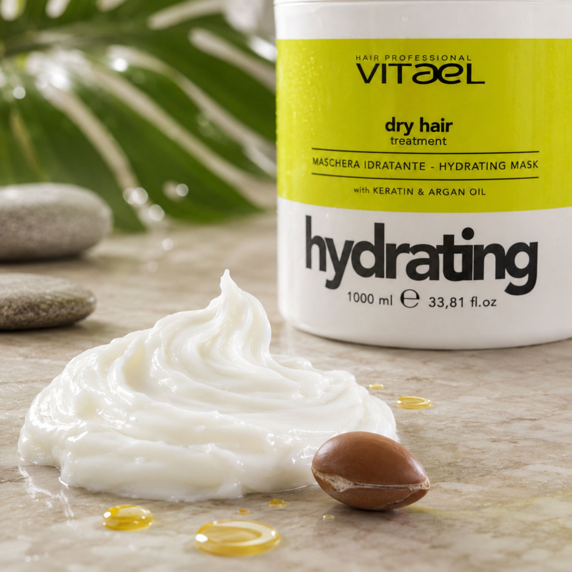 Vitalfarco Vitael Dry Hair hydratační maska 1000 ml
