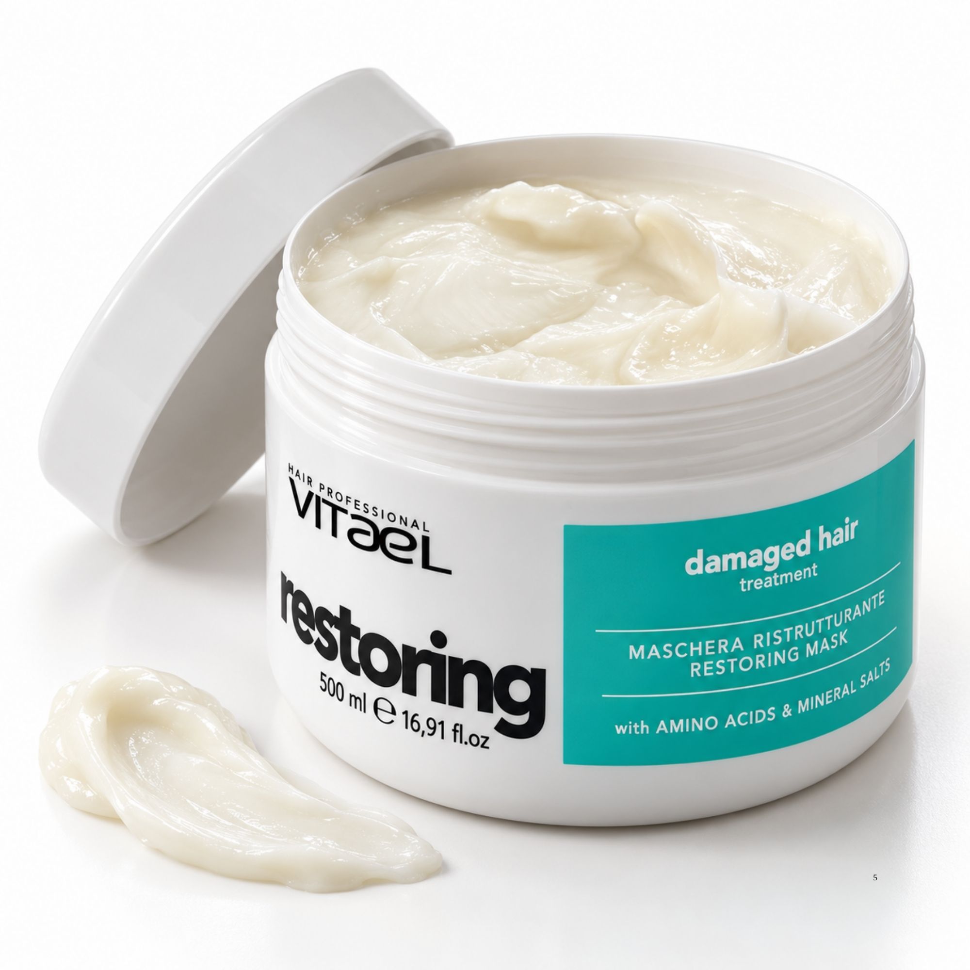 Vitalfarco Vitael Damaged Hair maska pro velmi poškozené vlasy 500 ml