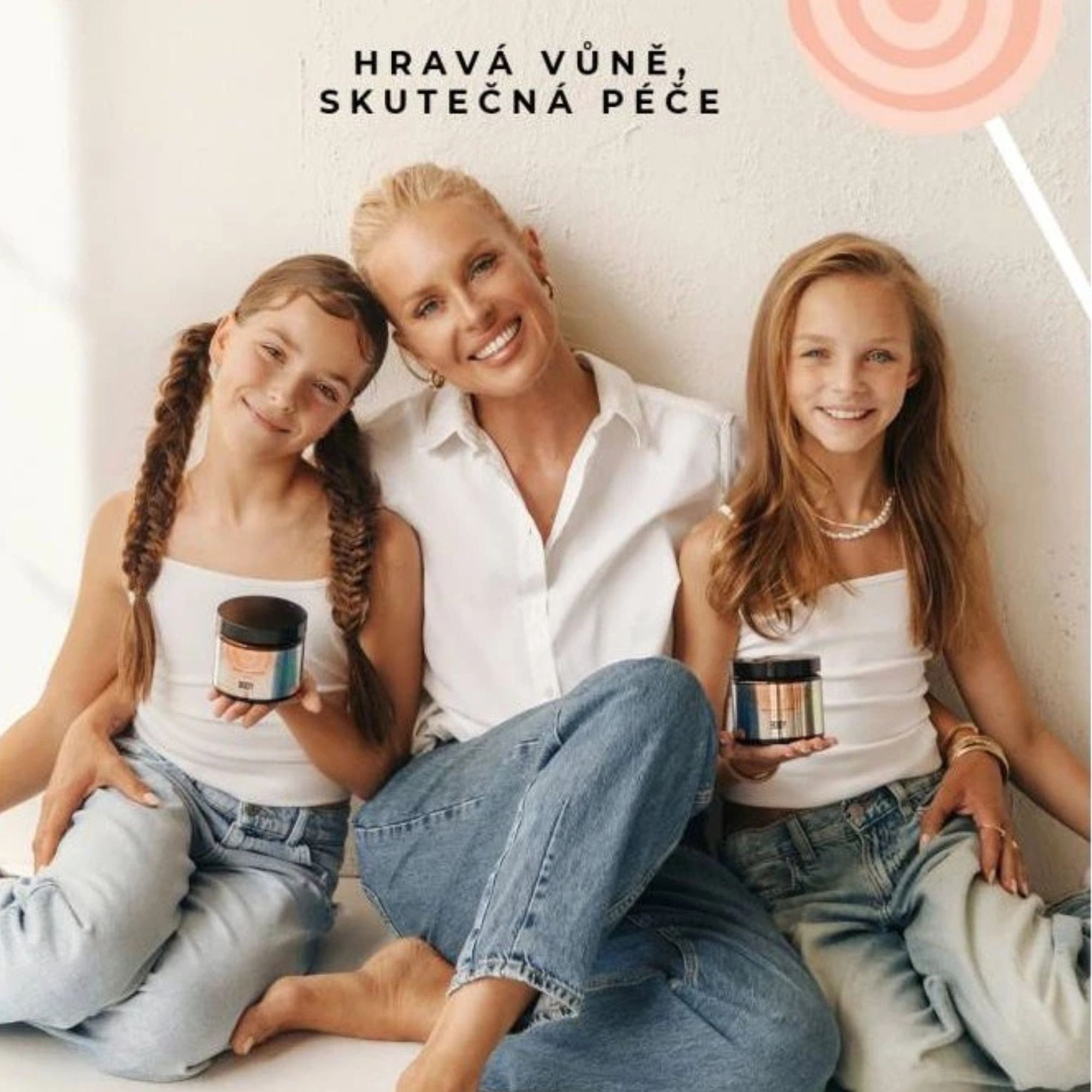 Body by Simona Baby Powder bambucké máslo pro děti 250 ml