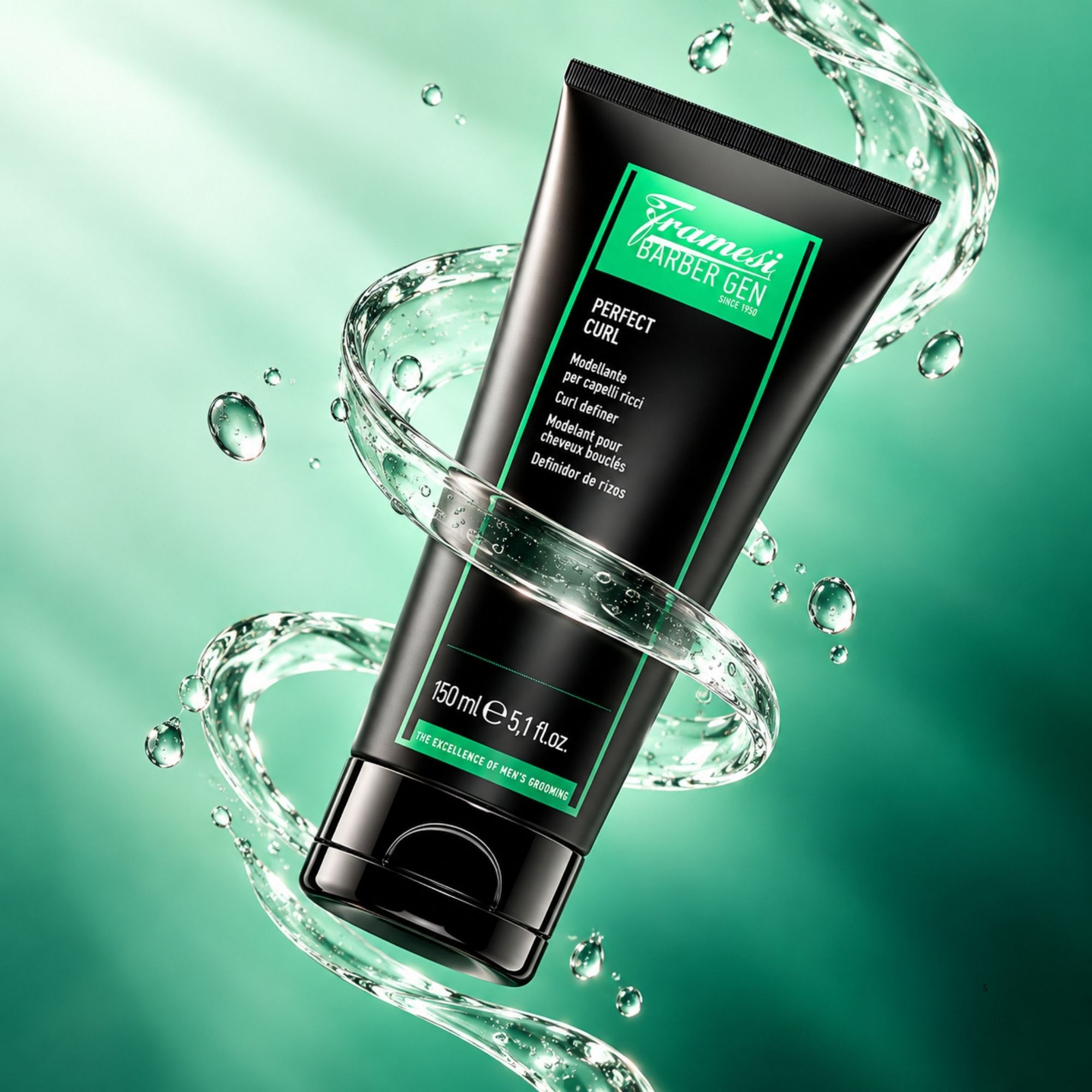 Framesi Barber GEN Perfect Curl stylingový krém pro vlnité vlasy 150 ml