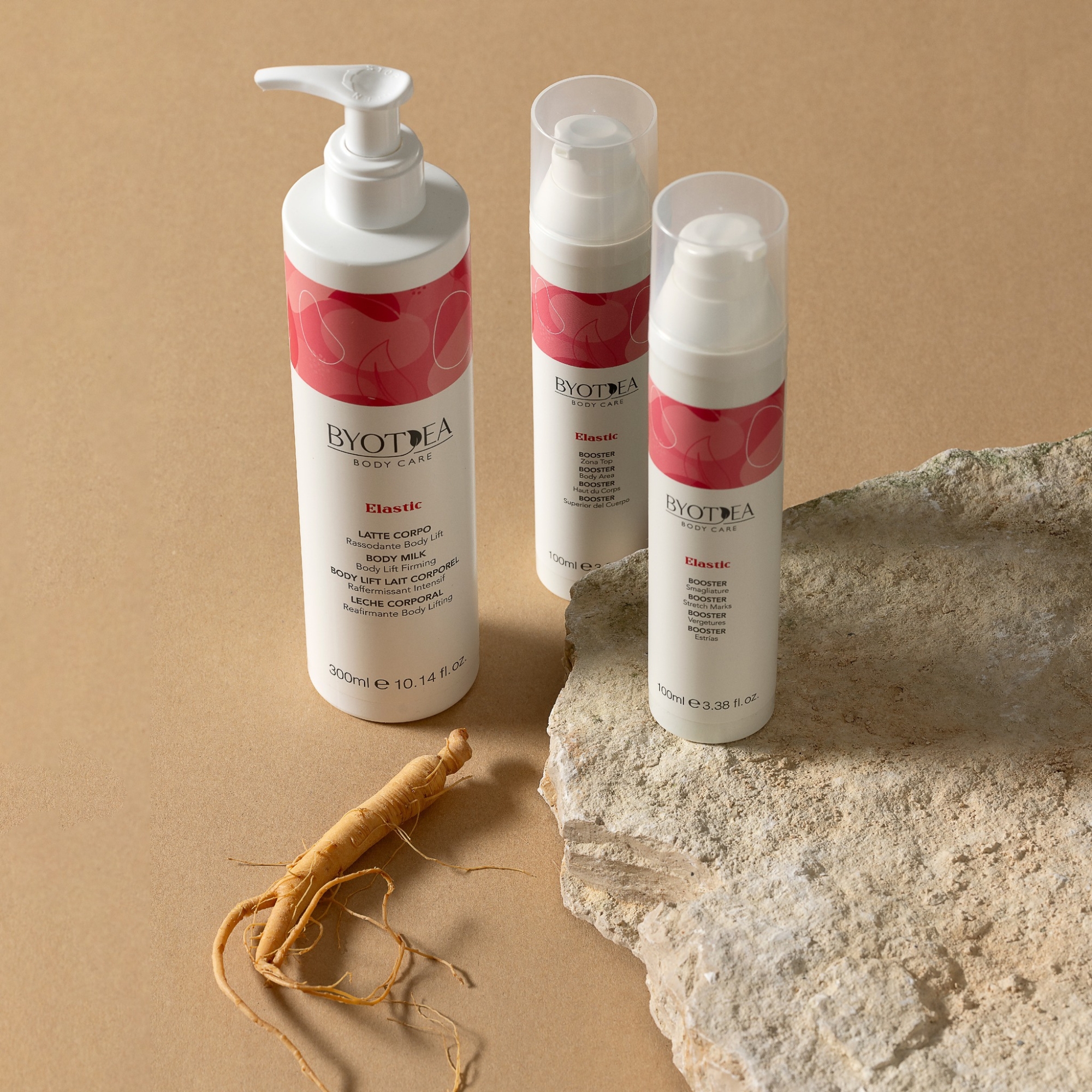 Byotea Elastic Booster pro zpevnění břicha 100 ml