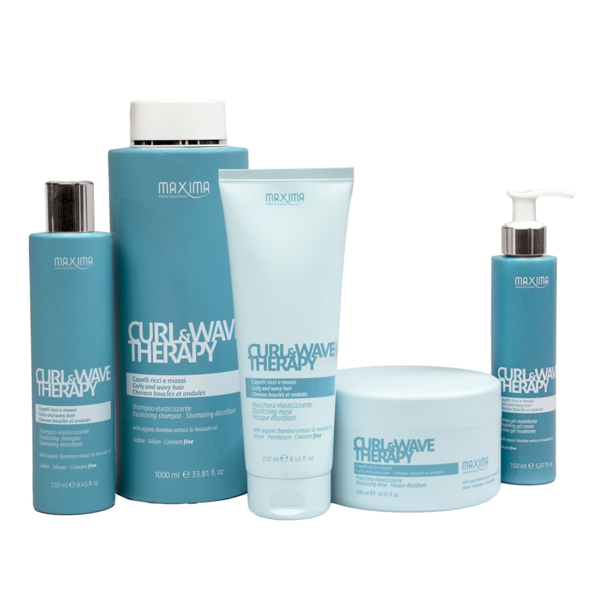 Maxima Curl & Wave Therapy maska pro vlnité vlasy 500 ml