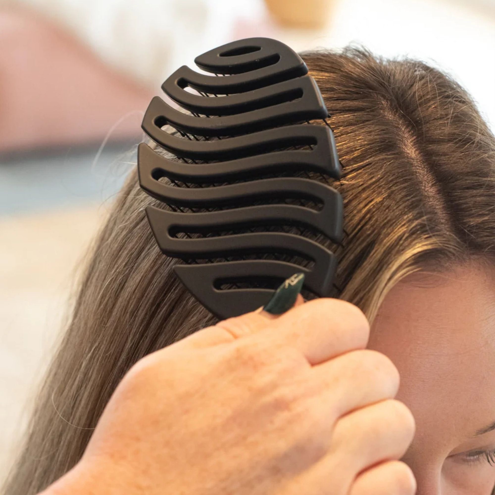 Framar Flex Brush Black flexibilní kartáč na vlasy