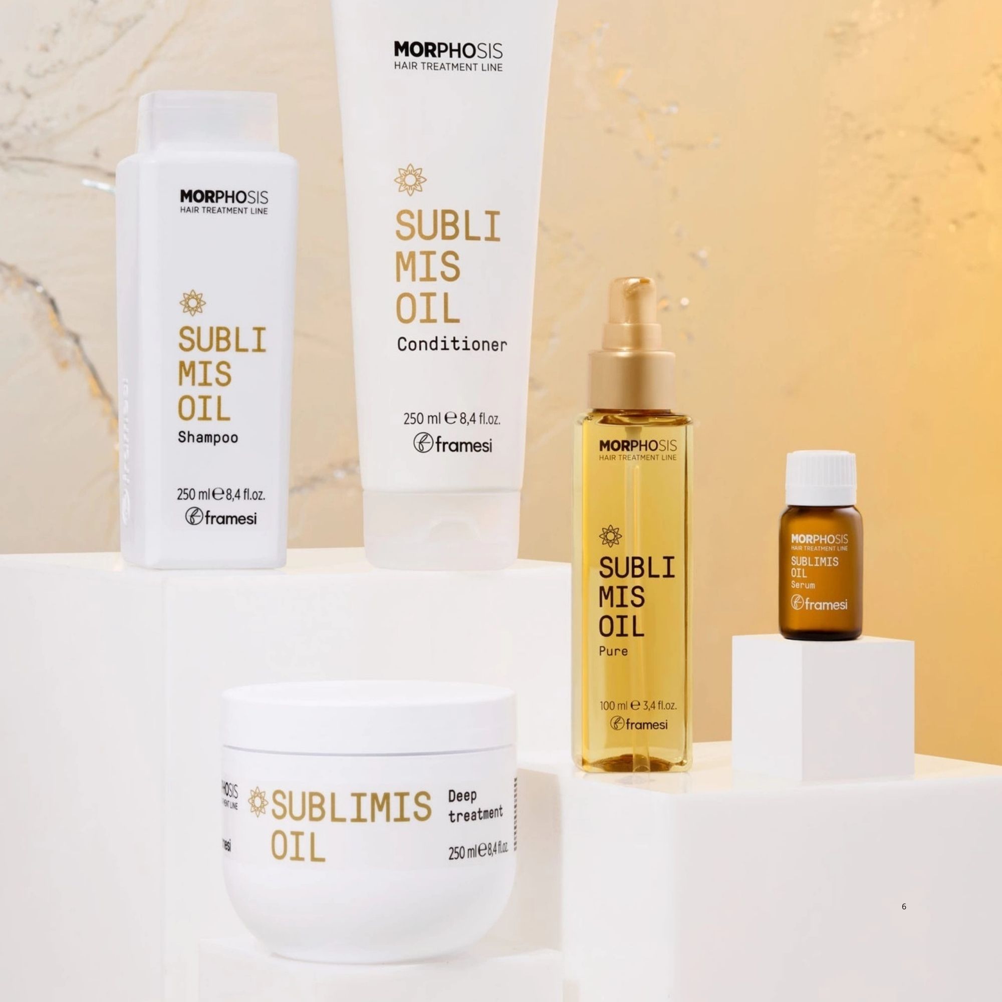 Framesi SUBLIMIS OIL hloubková maska pro suché vlasy 500 ml