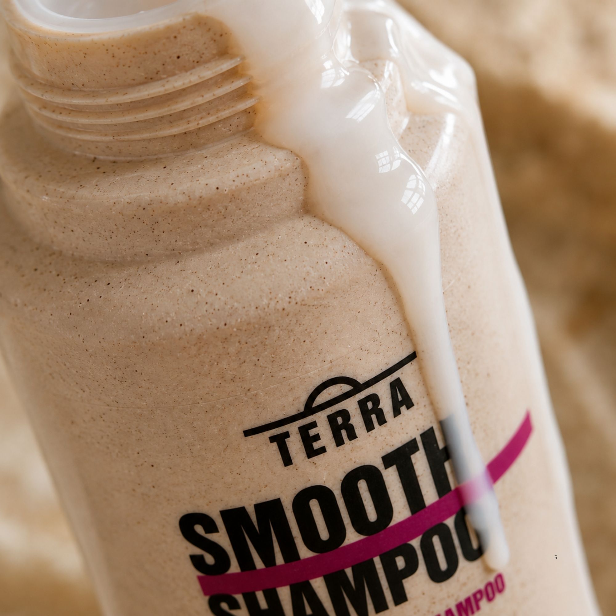 Lendan Terra Smooth uhlazující šampon pro krepaté vlasy 300 ml