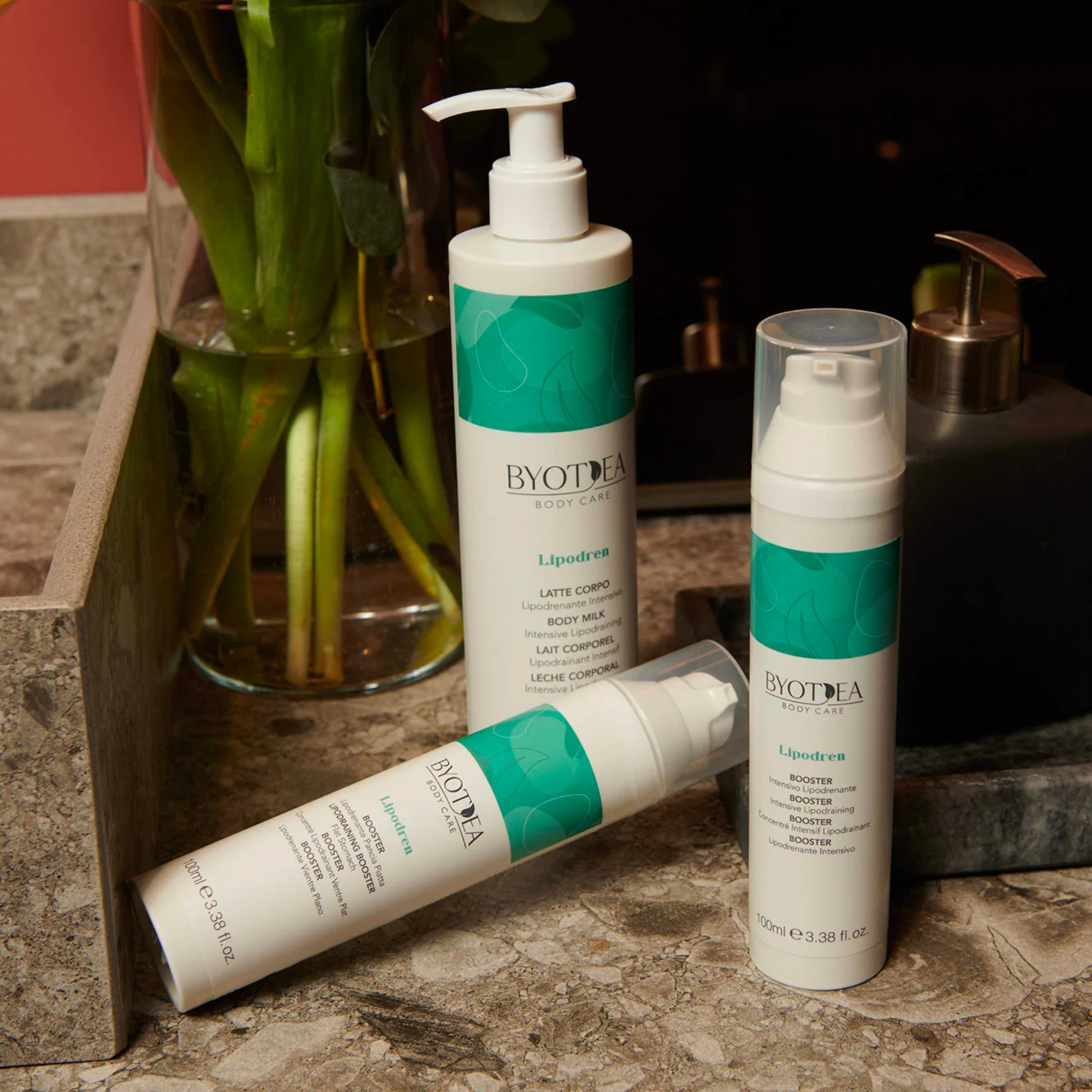 Byotea Lipodren intenzivní lipodrenážní booster pro ploché břicho 100 ml