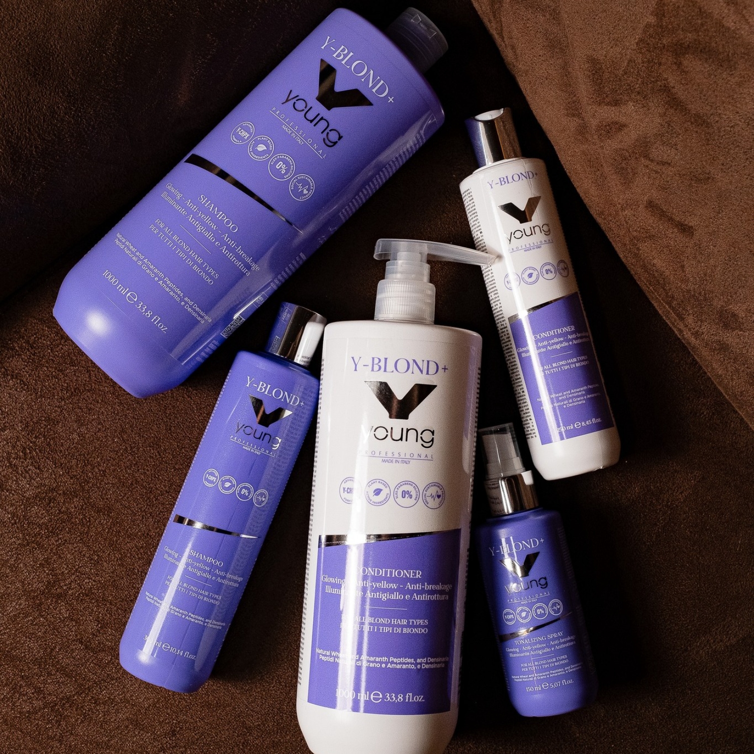 Young Y-Blond+ šampon pro neutralizaci žlutých tónů 300 ml