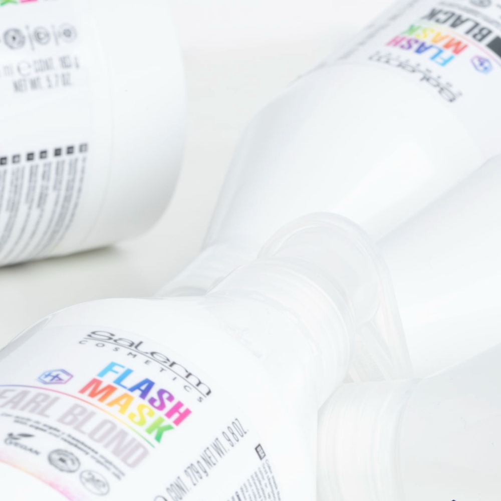 Salerm HD Colors Flash Mask barvicí maska hnědá 300 ml