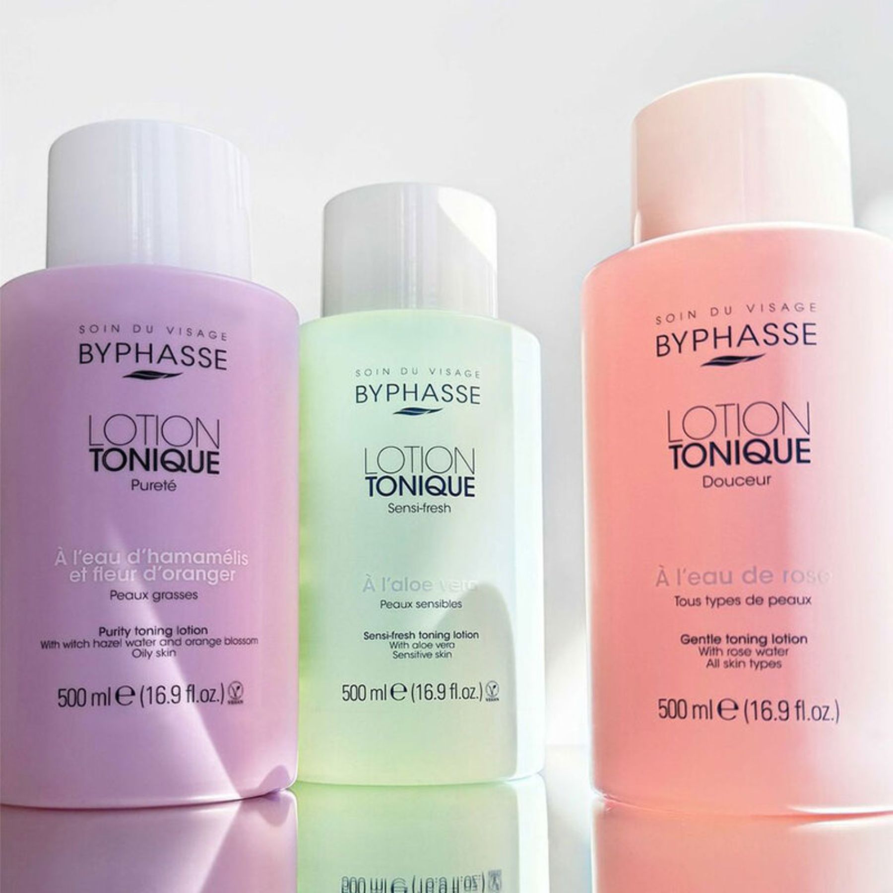 Byphasse Purity tonikum pro mastnou a smíšenou pleť 500 ml