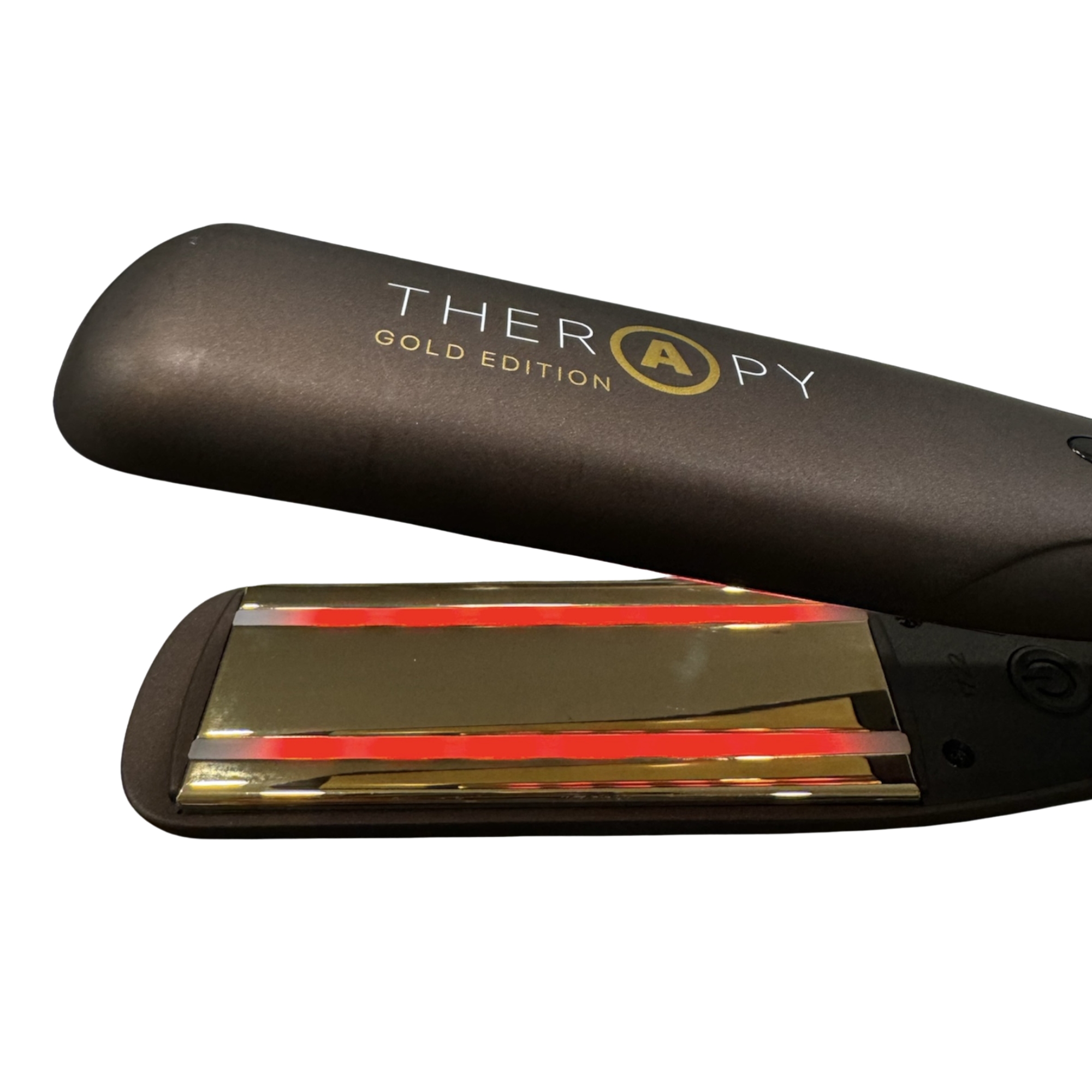 Salerm Therapy Marron profesionální infračervená žehlička na vlasy hnědá