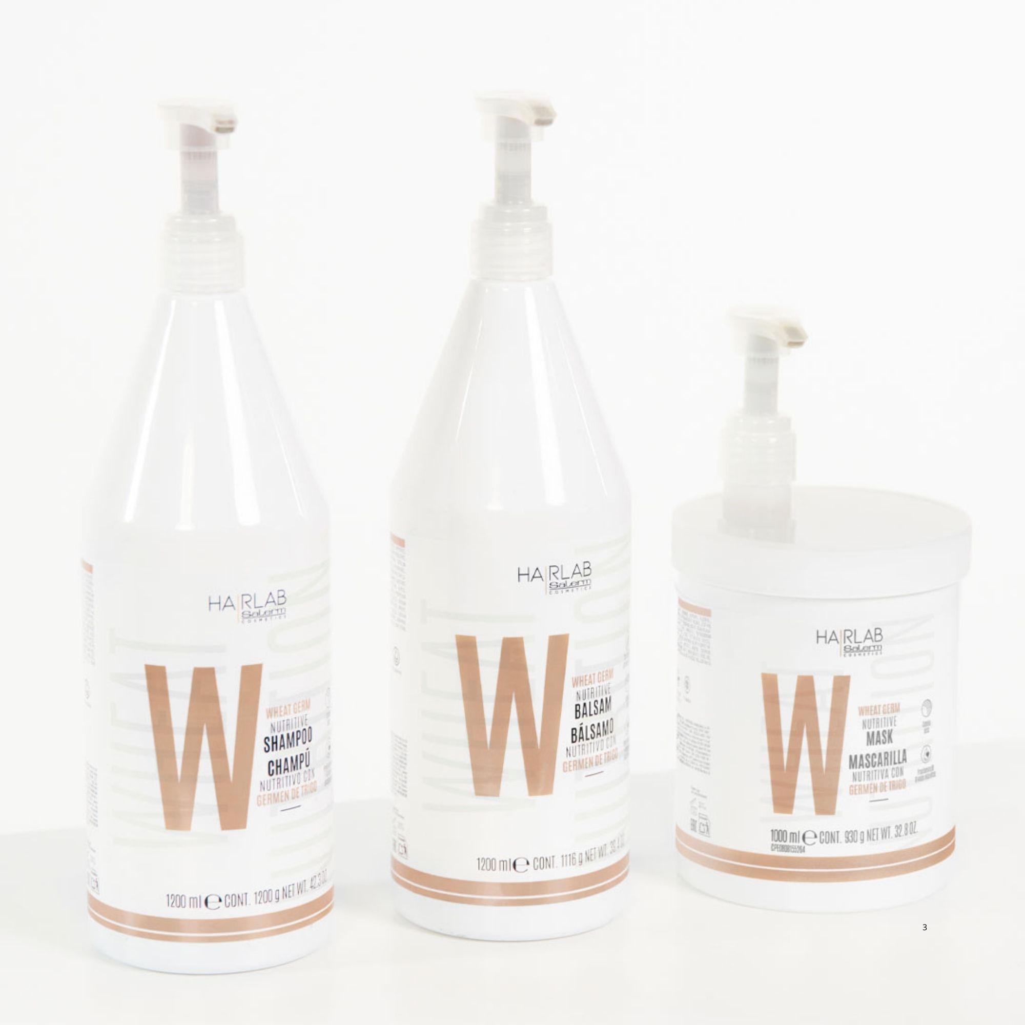 Salerm WHEAT NUTRITION vyživující balzám pro suché vlasy 1200 ml