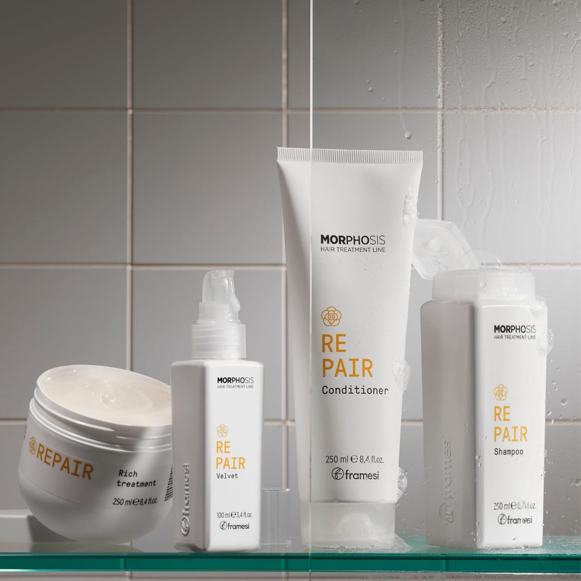 Framesi REPAIR obnovující bezoplachová pěna pro poškozené vlasy 150 ml