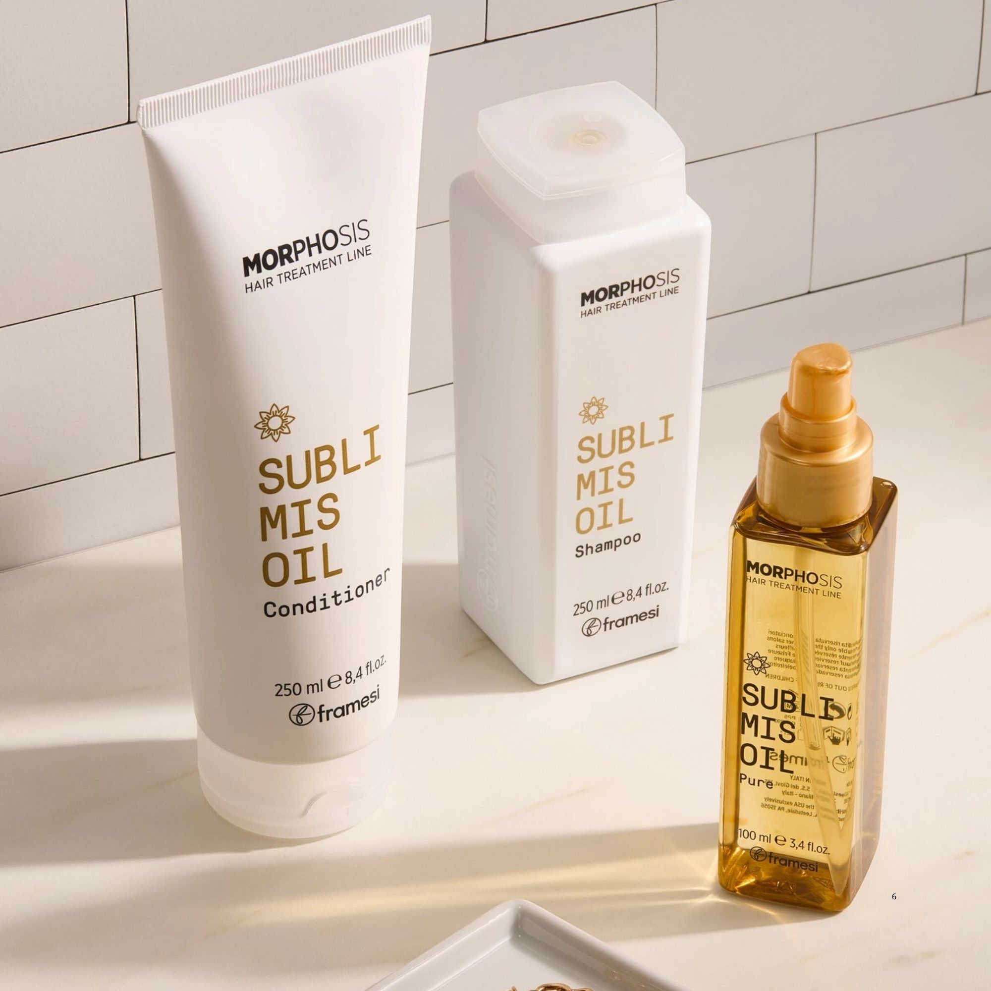 Framesi SUBLIMIS OIL šampon pro suché vlasy 250 ml