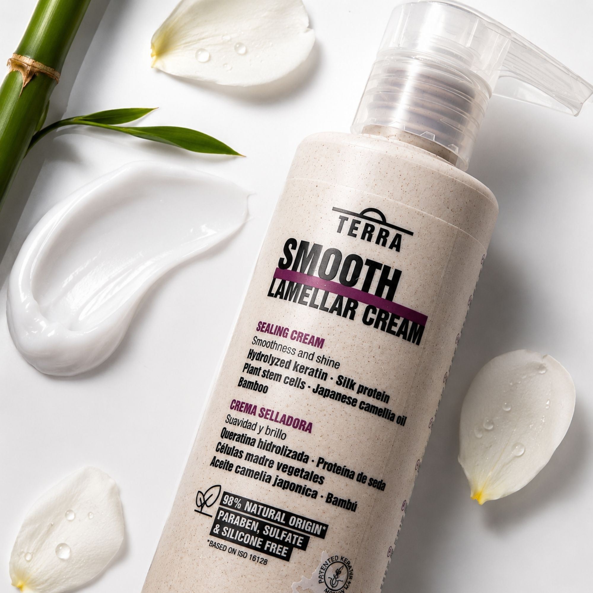 Lendan Terra Smooth uhlazující krém pro laminaci vlasů 300 ml