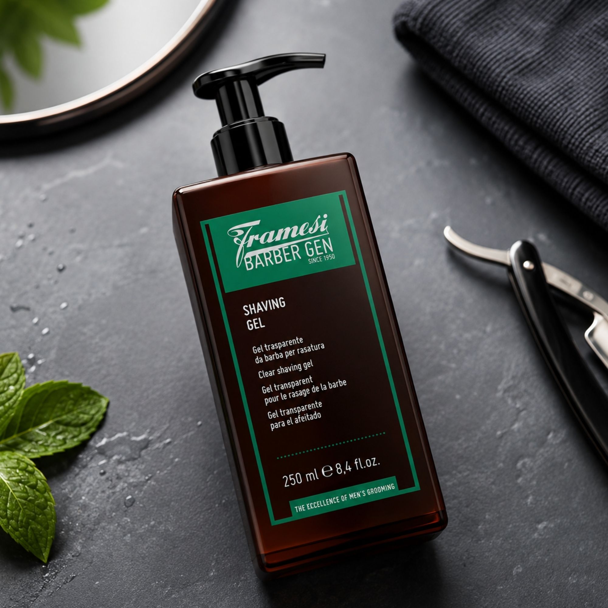 Framesi Barber GEN Shaving gel na holení 250 ml