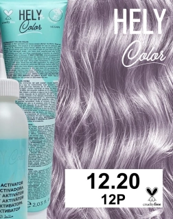 Hely Color permanentní barva na vlasy - extrémní blond perla (12.20/12P) 60 ml