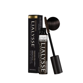 Lialysse řasenka na vlasy s keratinem a arganovým olejem 18 ml tmavě hnědá