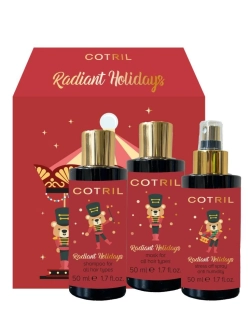Cotril Radiant Holiday vánoční kosmetická sada 3 x 50 ml