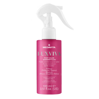 Medavita Luxviva Post Color Shimmer fluid pro barvené vlasy 100 ml