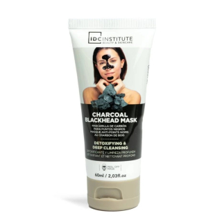 IDC Charcoal Black Head detoxikační a hloubkově čistící maska 60 ml