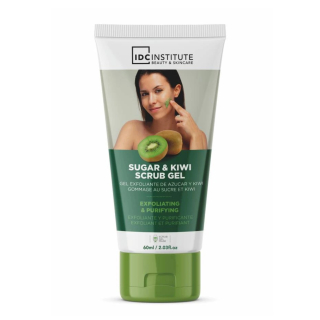 IDC Sugar & Kiwi Scrub jemný pleťový peeling 60 ml
