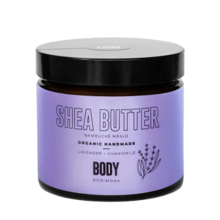 Body by Simona Lavender bambucké máslo pro zklidnění pokožky 250 ml