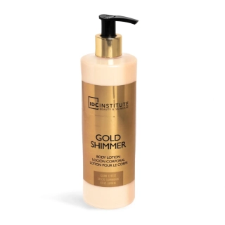 IDC Gold Shimmer rozjasňující tělové mléko 400 ml