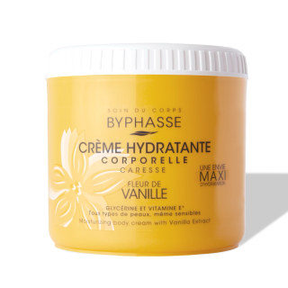 Byphasse hydratační tělový krém s výtažkem z vanilky 500 ml