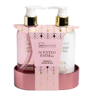 IDC Scented Garden Rose Dárková sada s vůní pomeranče a cedrového dřeva