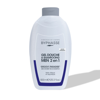 Byphasse Men Groovy Paradise sprchový gel 600 ml