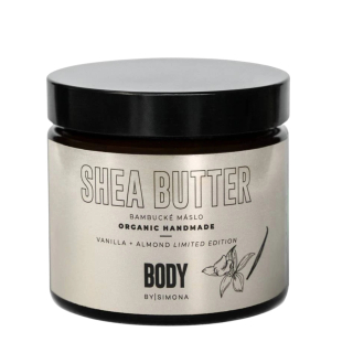 Body by Simona Vanilla & Almond bambucké máslo pro hydrataci 250 ml