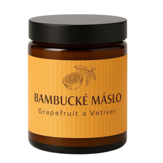 Farm.inc Šlehané bambucké máslo Grapefruit a vetiver 180 ml