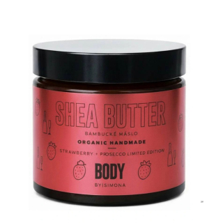 Body by Simona Strawberry & Prosecco bambucké máslo pro hydrataci 250 ml